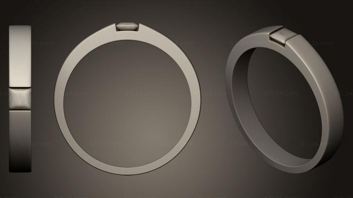 Ювелирные перстни и кольца (Кольцо 114, JVLRP_0215) 3D модель для ЧПУ станка